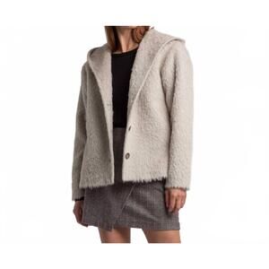 NEW ALICIA ADAMS ALPACA finn coat in grey